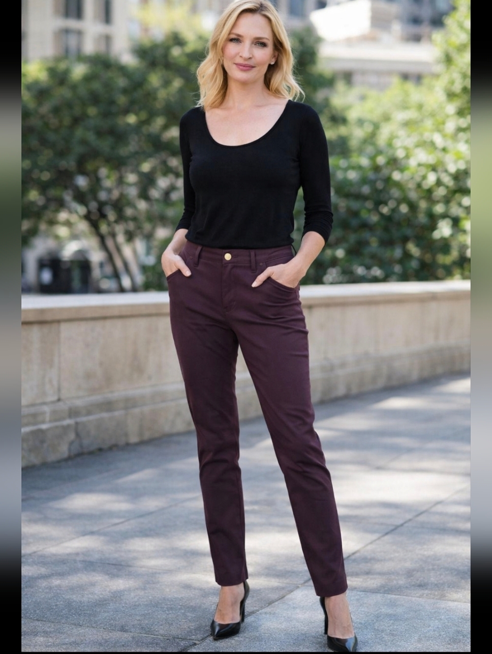 Chocolate MICHAEL KORS DRESS PANTS